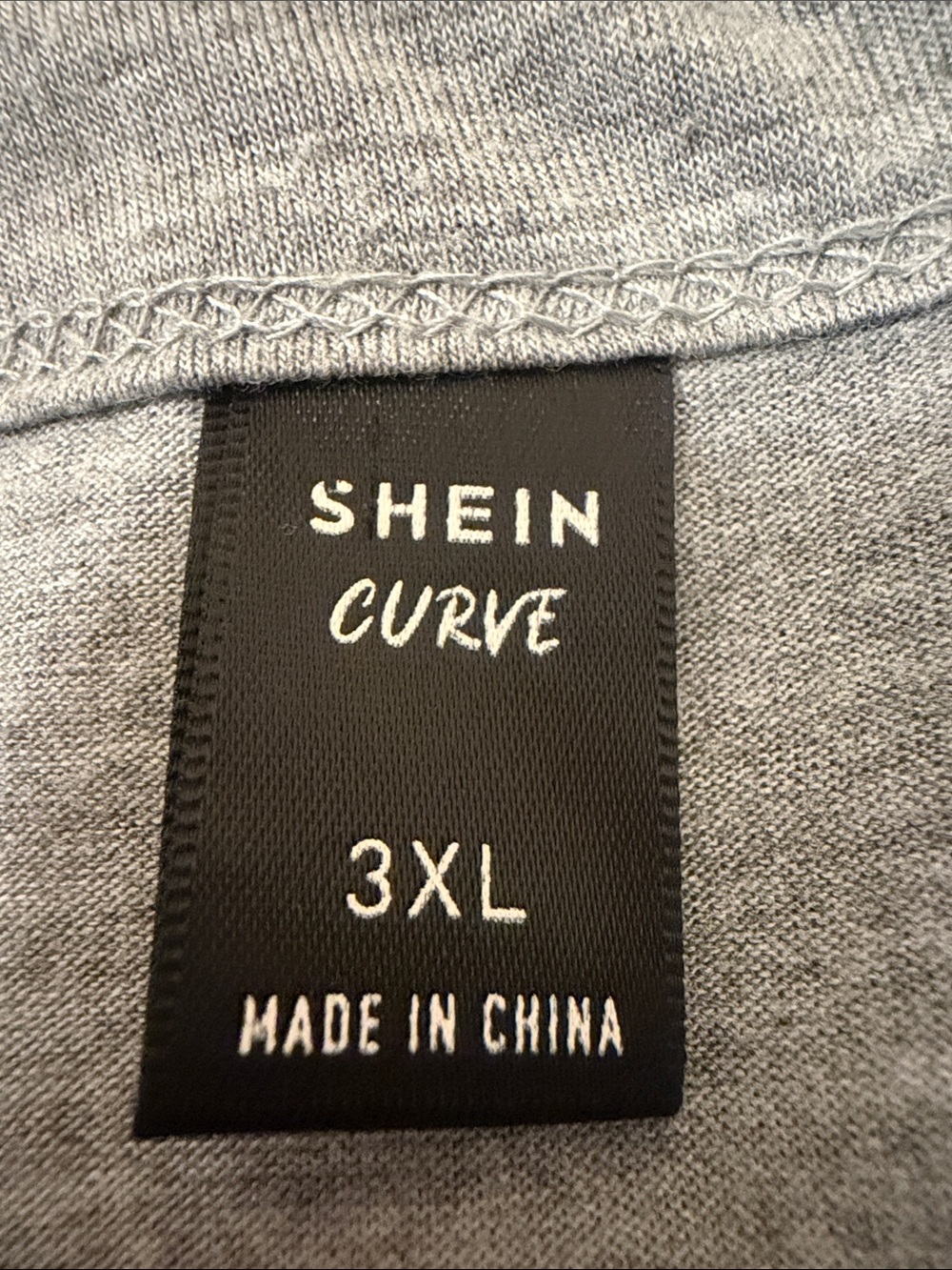 SHEIN Grey Distressed Eagle Graphic Tee with Pink Floral Detail and O-Ring Neck - Picture 2 of 8